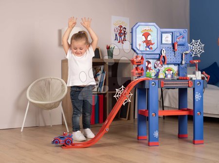 Play kitchen sets - Set kuchynka elektronická a pracovná dielňa Spidey Tefal French Touch Bubble Smoby - 21