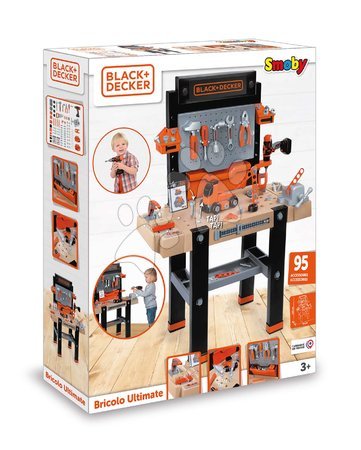 Aelier pour enfants et accessoires - Set d'atelier Black+Decker Smoby - 23