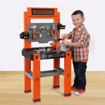 Kids' workbench sets - Black+Decker Smoby workshop set - 21