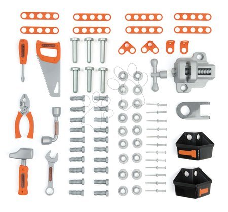 Aelier pour enfants et accessoires - Set d'atelier Black+Decker Smoby - 18