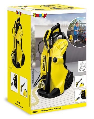 Detské upratovacie vozíky - Vozík s vysokotlakovým čističom Karcher High Pressure Trolley K4 Smoby - 23