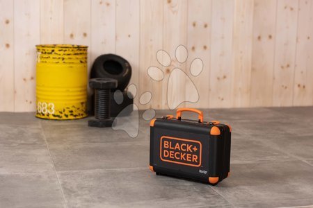 Pracovná detská dielňa - Pracovný kufrík Bricolo Box Black&Decker Smoby - 15