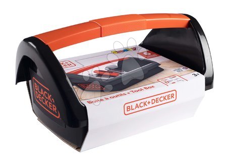 Nářadí a nástroje - Kufřík s pracovním nářadím Black&Decker Tool Box Smoby - 10