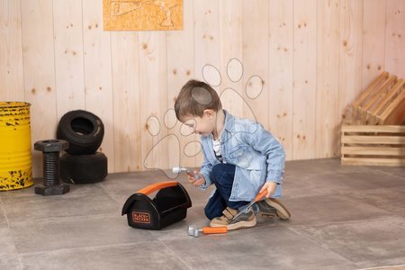 Nářadí a nástroje - Kufřík s pracovním nářadím Black&Decker Tool Box Smoby - 9