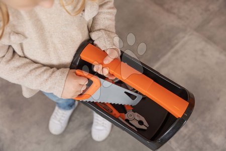 Nářadí a nástroje - Kufřík s pracovním nářadím Black&Decker Tool Box Smoby - 4