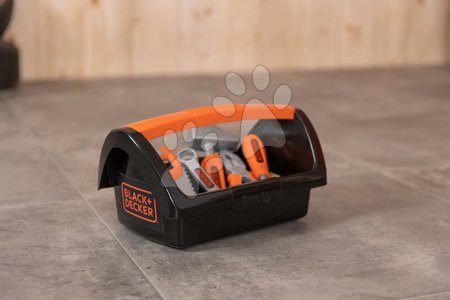 Nářadí a nástroje - Kufřík s pracovním nářadím Black&Decker Tool Box Smoby - 7