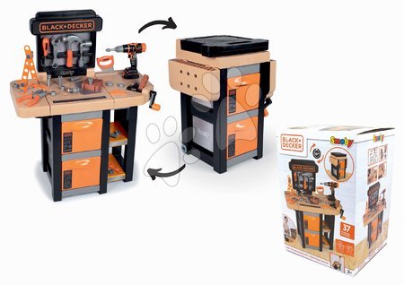 Pracovná detská dielňa - Pracovná dielňa Open Bricolo Workbench Black&Decker Smoby - 2