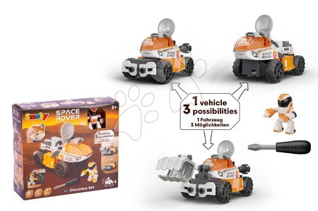 Jeux de construction type LEGO - Véhicule spatial 3 en 1 Space Rover Discovery Set Smoby - 2