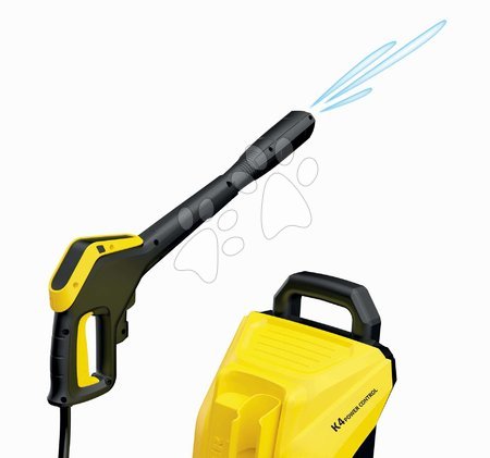 Detské upratovacie vozíky - Vozík s vysokotlakovým čističom Karcher High Pressure Trolley K4 Smoby - 3