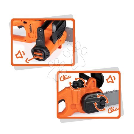 Play tools - Motorová píla elektronická Black&Decker Smoby - 2