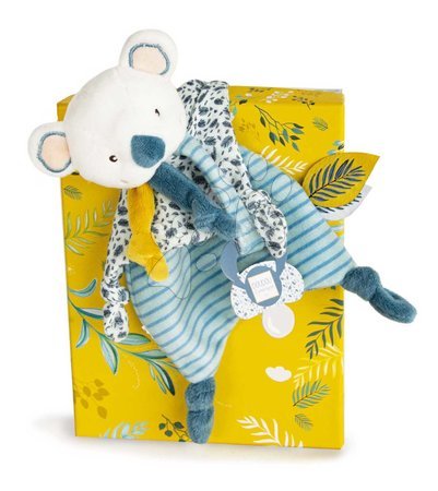 Plush animals - Plyšová koala s klipom na cumlík Yoca le Koala Doudou Dummy Holder Doudou et Compagnie - 2