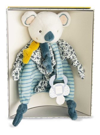 Plush animals - Plyšová koala s klipom na cumlík Yoca le Koala Doudou Dummy Holder Doudou et Compagnie - 3