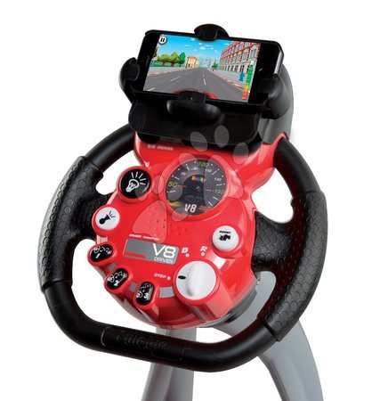 Negozi per bambini set - Set negozio elettronico con bilancia e scanner Super Market a simulatore di guida V8 Driver Smoby - 16