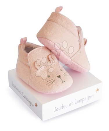 Baby products - First slippers for baby Baby Socks Pink Doudou et Compagnie