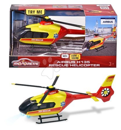 Játékautók  - Mentőhelikopter Airbus H135 Rescue Helicopter Majorette - 5