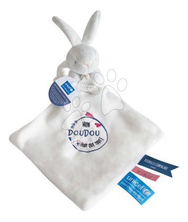 Baby and toddler toys | Page 2 - Plush bunny for cuddling Mon Doudou Unicef Collection Doudou et Compagnie