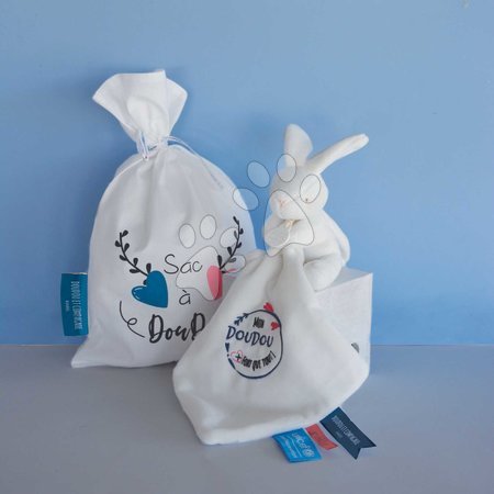 Comforters - Plyšový zajačik na maznanie Mon Doudou Unicef Collection Doudou et Compagnie - 6