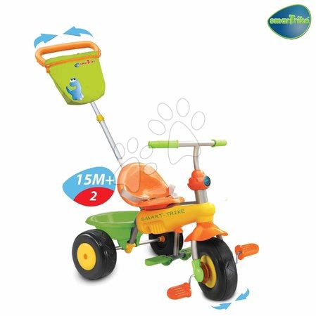 Triciklik 10 hónapos kortól - Tricikli CANDY Dínó smarTrike - 3