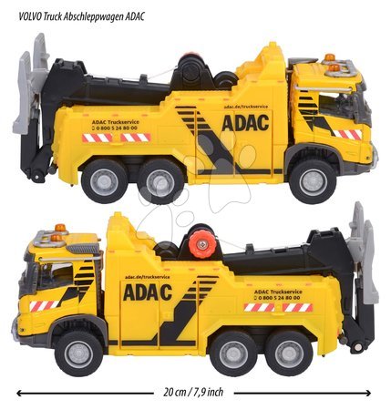 Lastwagen - Abschleppwagen Volvo Truck  ADAC Majorette - 2