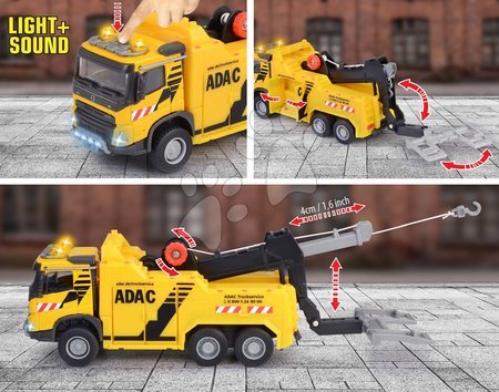 Lastwagen - Abschleppwagen Volvo Truck  ADAC Majorette - 6