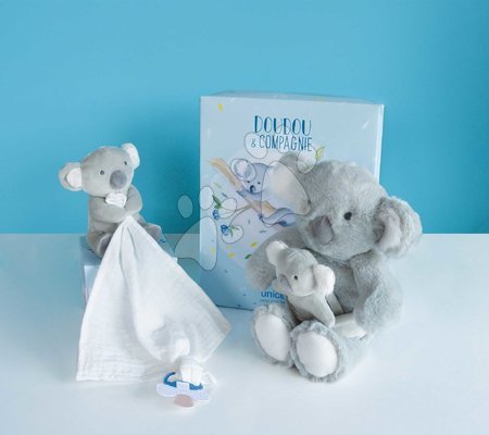 Plush animals - Plyšová koala s mláďatkom Koala Unicef Collection Doudou et Compagnie - 5