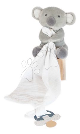 Juguetes para los más pequeños | Página 9 - Plyšová koala so šnúrkou na cumlík Koala Dummy Holder Unicef Collection Doudou et Compagnie