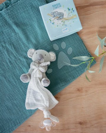 Juguetes para los más pequeños | Página 9 - Plyšová koala so šnúrkou na cumlík Koala Dummy Holder Unicef Collection Doudou et Compagnie_1