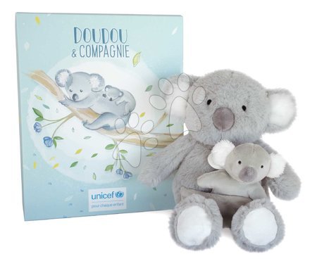 Plush toys | Page 4 - Plush koala with a baby Koala Unicef Collection Doudou et Compagnie_1