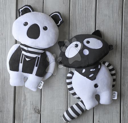 Soft dolls  - Textile doll Raccoon Bamboo toTs-smarTrike - 2