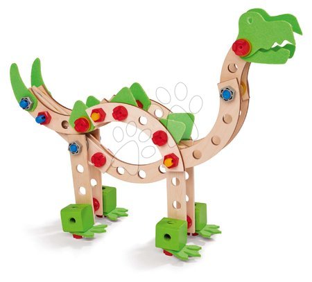 Fa építőjátékok Eichhorn - Fa építőjáték Dinosaurus Constructor Eichhorn - 2