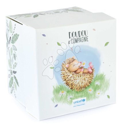 Comforters - Plyšový ježko na maznanie Hedgehog Unicef Collection Doudou et Compagnie - 2