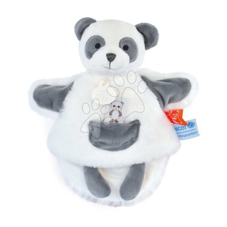 Juguetes de peluche | Página 6 - Panda de peluche para teatro de marionetas Panda Hand Puppet Unicef Collection Doudou et Compagnie