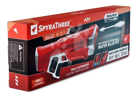 Pistolets à eau - Pistolet à eau entièrement électronique avec recharge automatique d'eau SpyraThree Red Spyra - 4