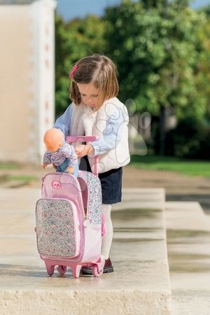 Iskolai hátizsákok - Gurulós hátizsák Flowers Les Bagages Corolle - 11