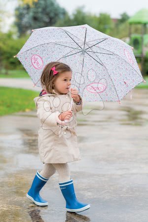 Šolske torbe in nahrbtniki - Rožasti dežnik Flowers Umbrella Les Bagages Corolle - 5