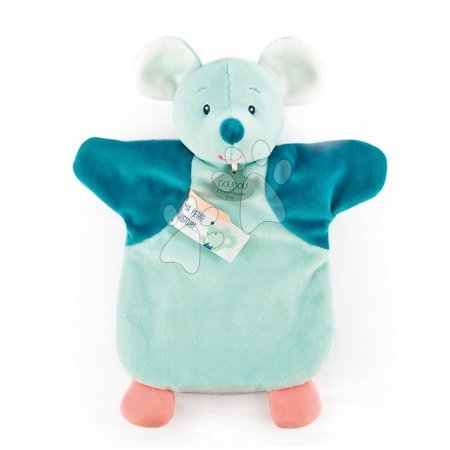  | Page 68 - Plush mouse for puppet theater Mouse Green Hand Puppet Doudou et Compagnie