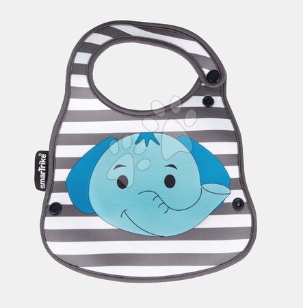 Baberos - Podbradník pre deti a držiak na fľašku Slon Baby Bib & Bottle Holder toTs-smarTrike - 3