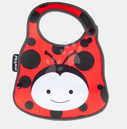 Giocattoli per neonati - Bavaglino e portabiberon Coccinella Baby Bib & Bottle Holder toTs-smarTrike - 3