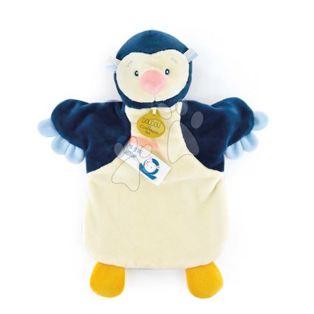 Juguetes de peluche | Página 13 - Pingüino de peluche para teatro de marionetas Penguin Hand Puppet Doudou et Compagnie