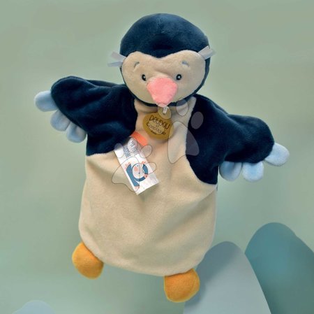  - Plyšový tučniak na bábkové divadlo Pinguin Hand Puppet Doudou et Compagnie_1