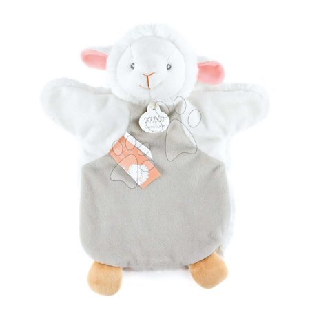  | Page 68 - Plush sheep for puppet theater Lamb Green Hand Puppet Doudou et Compagnie