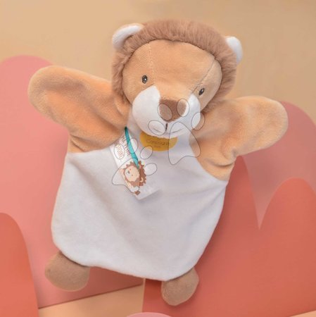  - Plyšový lev na bábkové divadlo Lion Hand Puppet Doudou et Compagnie_1