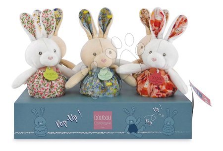 Conejitos de peluche - Plyšový zajačik Lapin Pop-up Doudou et Compagnie - 11