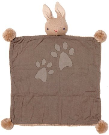 Alvókendők DouDou - Nyuszi alvókendő dédelgetéshez Baby Threads Taupe Bunny Comforter ThreadBear  - 2