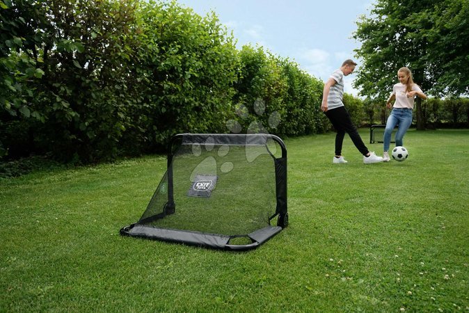 Football - EXIT Pico steel football goal 90x60cm (set of 2) - black - 9