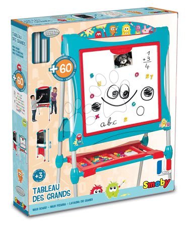 Bureaux et tableaux avec accessoires -  Tableau scolaire de jeu Smoby  - 28