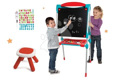 Seturi de table și bănci - Set tablă de desen pentru învăţat  Smoby - 36