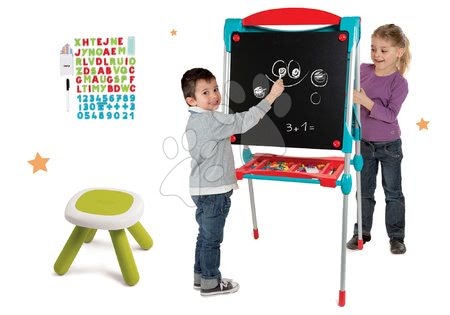 Seturi de table și bănci - Set tablă de desen pentru învăţat  Smoby - 37