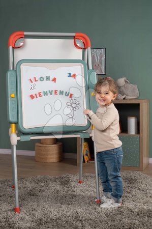 Tableaux effaçables - Tableau en métal pour craie et aimants Evolutiv Board Smoby - 6