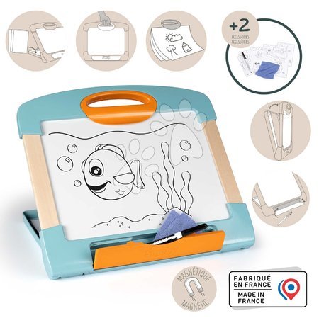 Lavagne scolastiche - Tavoletta portatile per disegnare Modulo Slate Blue Smoby_1